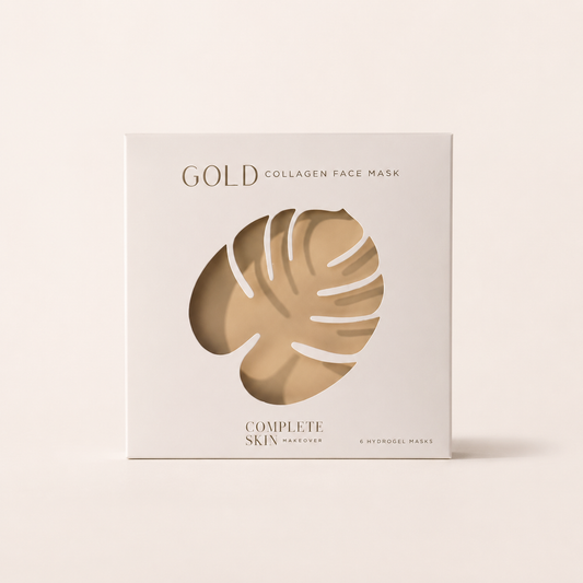 Máscara Facial de Colágeno Gold Complete Skin