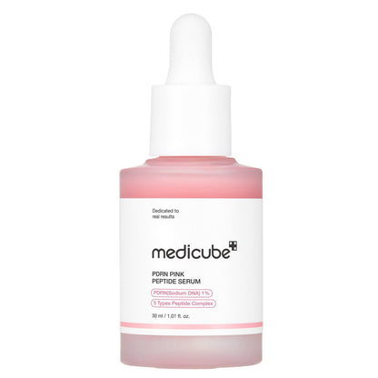 PDRN Pink Peptide Glow – Sérum Facial com Peptídeos – 30 ml